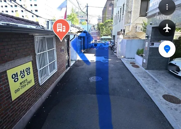 公寓 Hongdae 4min Walkㅣ1st Floorㅣ6peopleㅣ3 Queen Beds